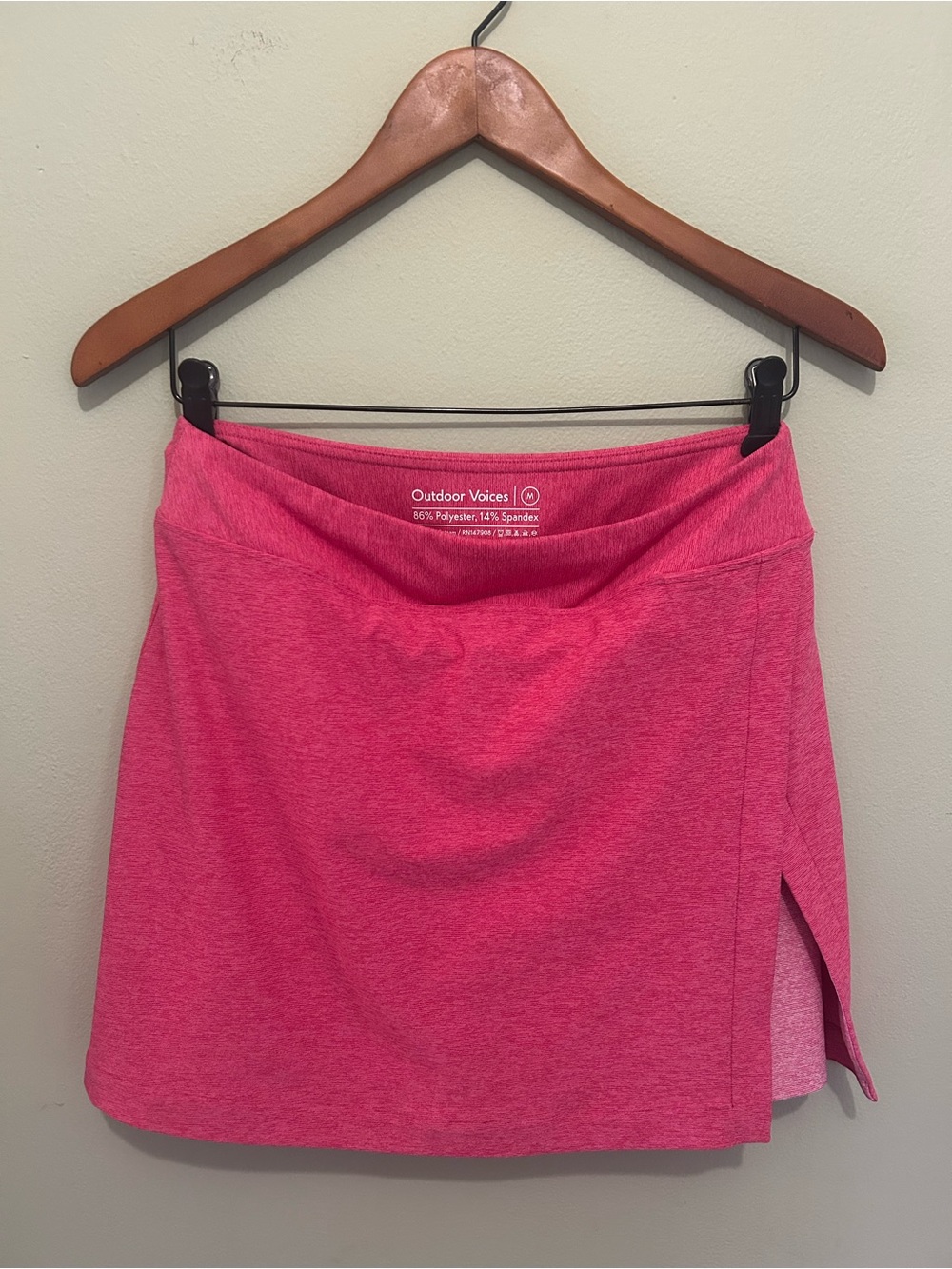 Outdoor Voices Hot Pink Active Skort Size M